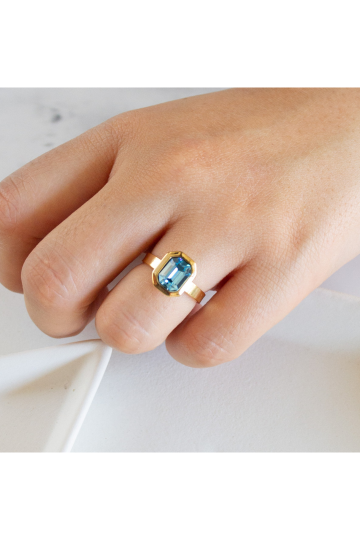 Brooklyn Emerald Cut Ring