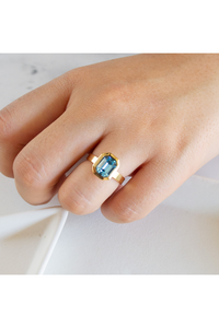 Brooklyn Emerald Cut Ring
