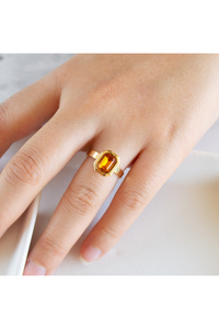 Brooklyn Emerald Cut Ring