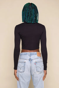 Rib Turtleneck (Crop Length)