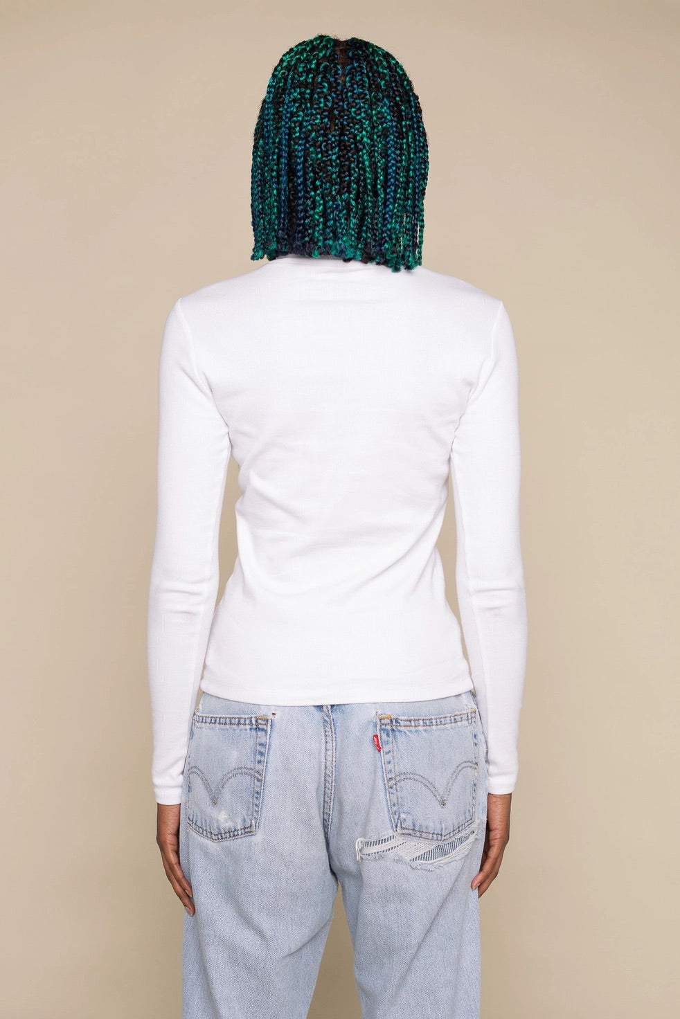 2x1 Rib Turtleneck (Regular Length)