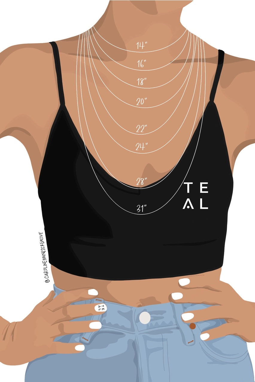 Curb Chain Necklace (Gold)