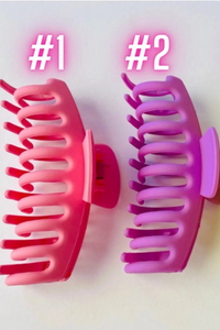 Hair Claw Clips - Neon Original