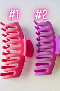 Hair Claw Clips - Neon Original