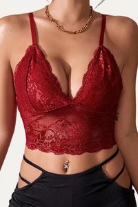 Lace Lingerie Top