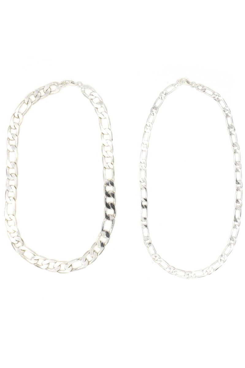 Chunky Chain Layering Necklace - Thin