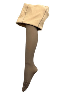Transparent Fleece Tights