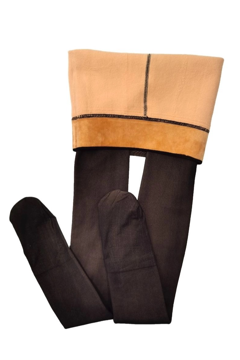 Transparent Fleece Tights