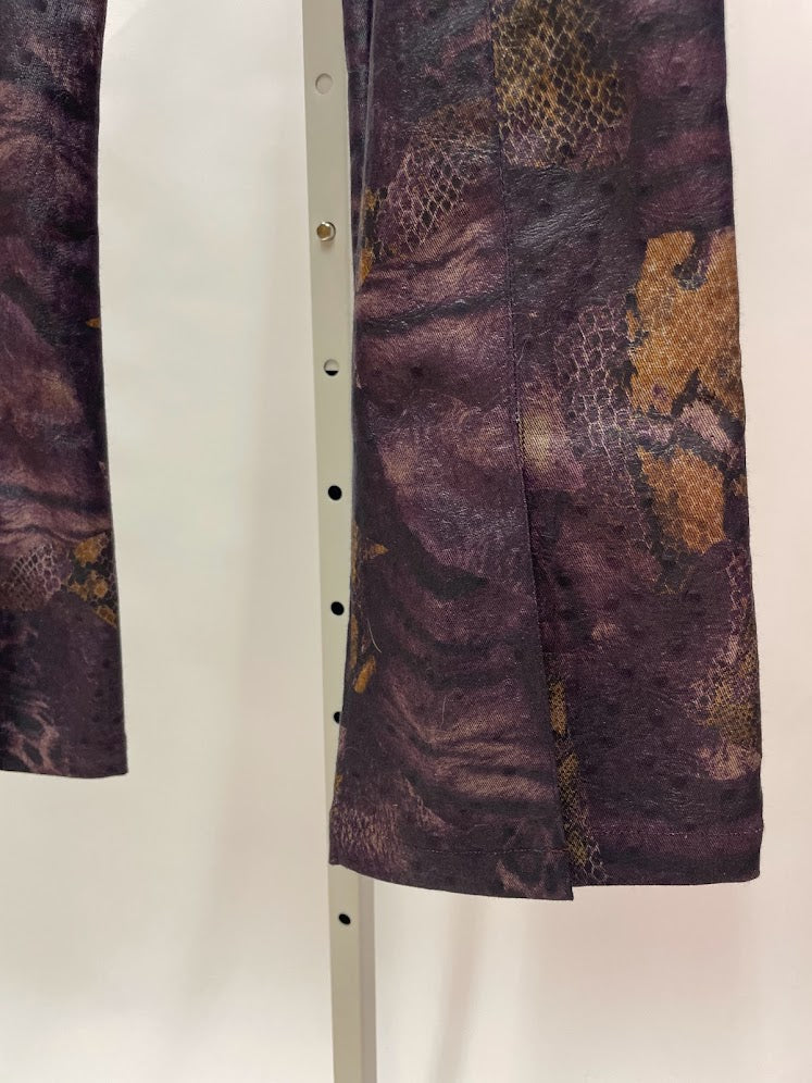 Vintage Purple Snake Skin Pants
