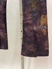 Vintage Purple Snake Skin Pants