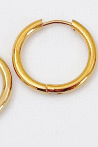 Gianna Gold Huggie Hoops
