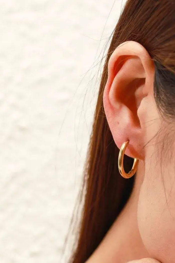 Gianna Gold Huggie Hoops