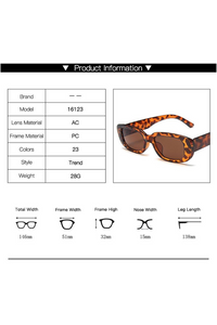 Basic Square Fashion Sunglasses