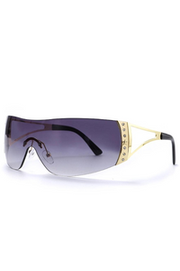 Frameless Y2K Tech Sense Fashion Sports Sunglasses
