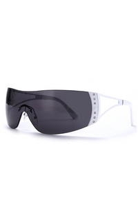 Frameless Y2K Tech Sense Fashion Sports Sunglasses