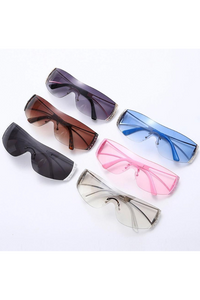 Frameless Y2K Tech Sense Fashion Sports Sunglasses