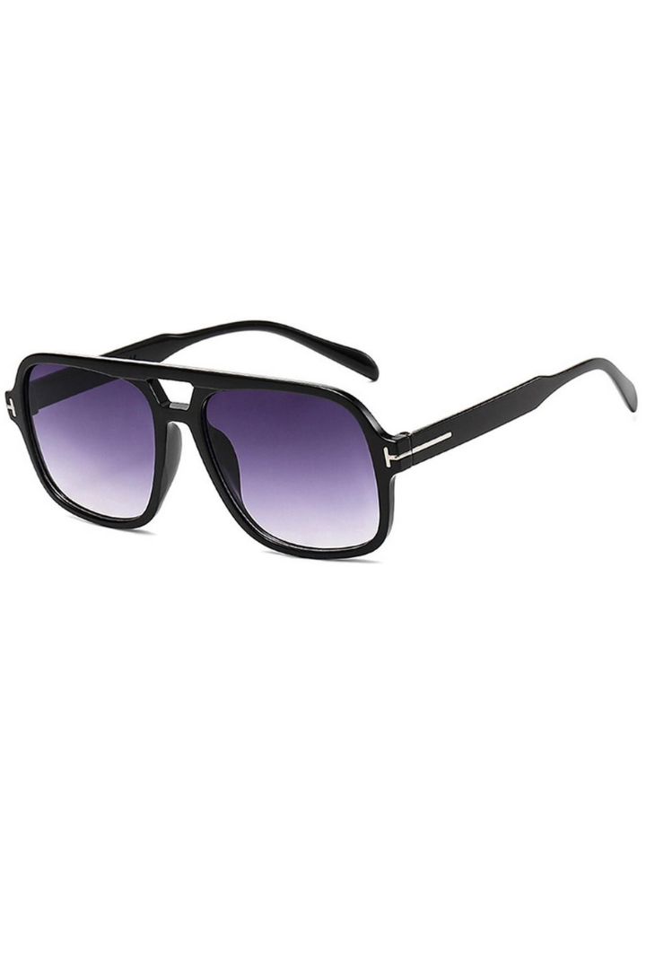T-Shape Double Bridge Sunglasses