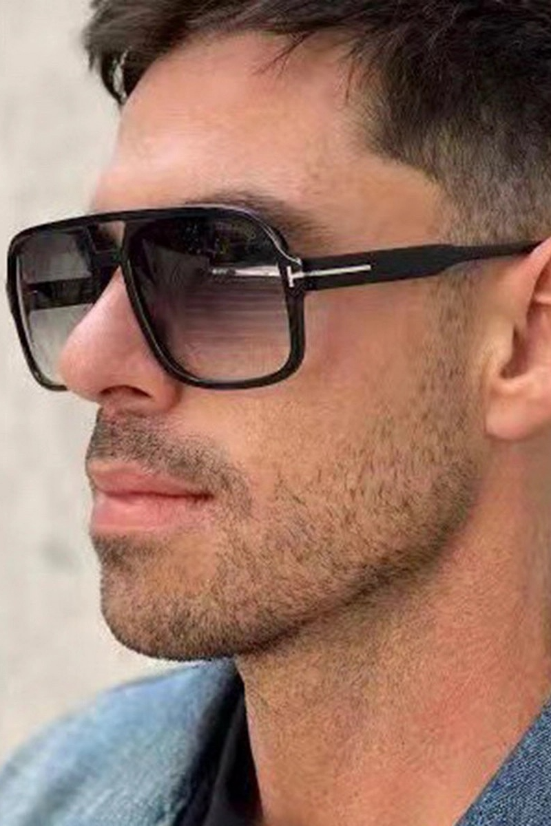 T-Shape Double Bridge Sunglasses