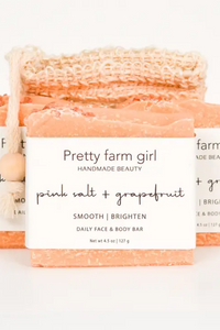 Pink Himalayan Sea Salt Soap