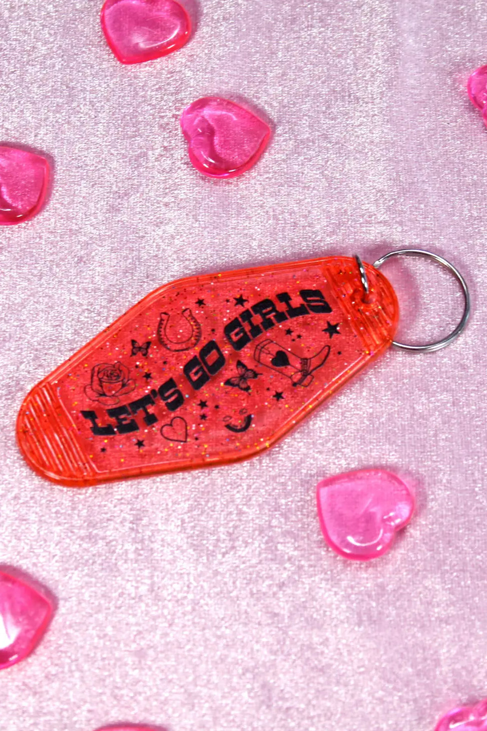 Let's Go Girls Keychain