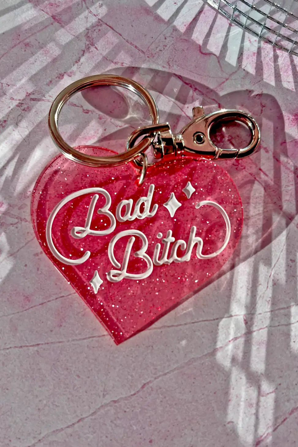 Bad Bitch Keychain