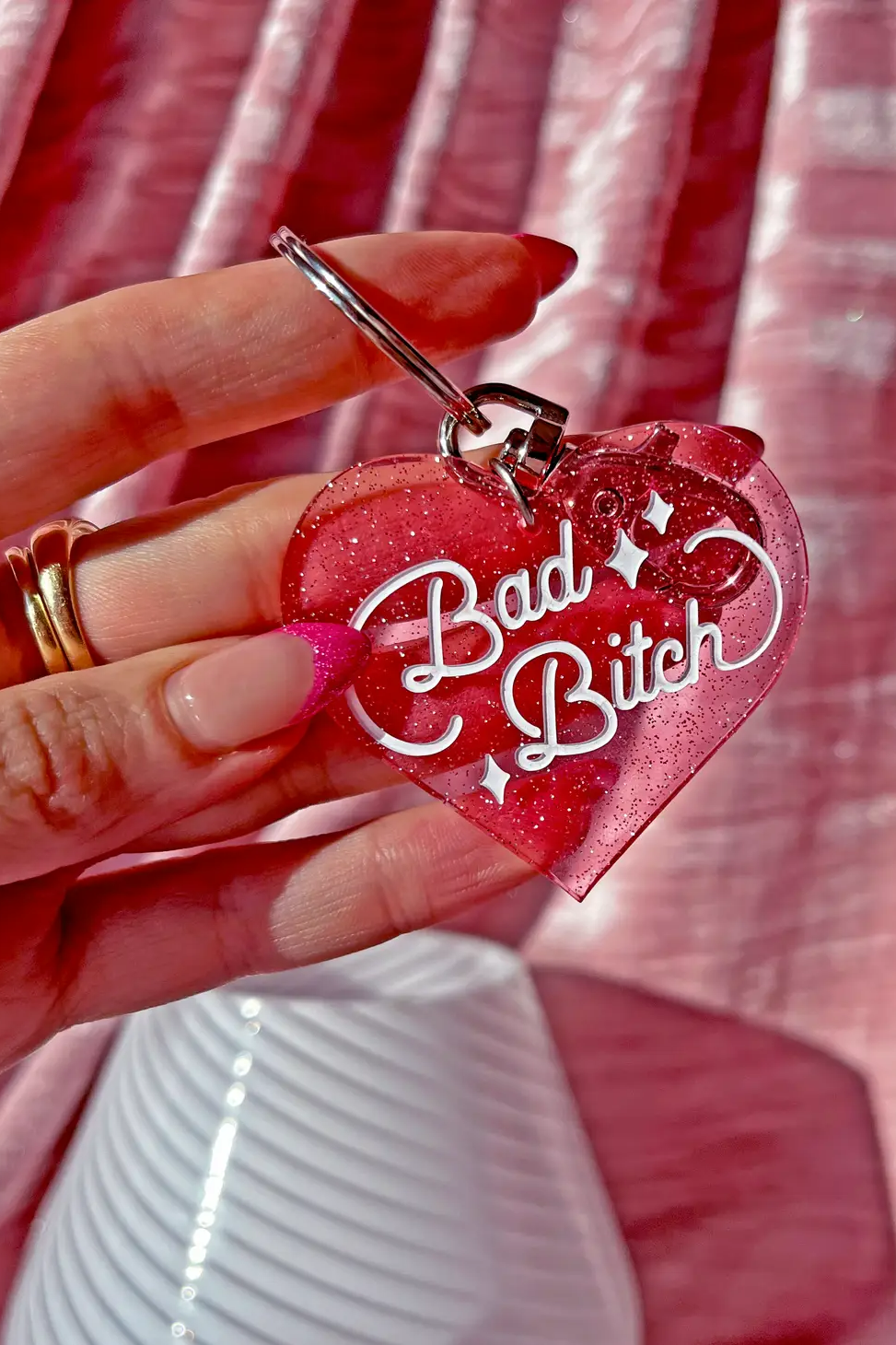 Bad Bitch Keychain