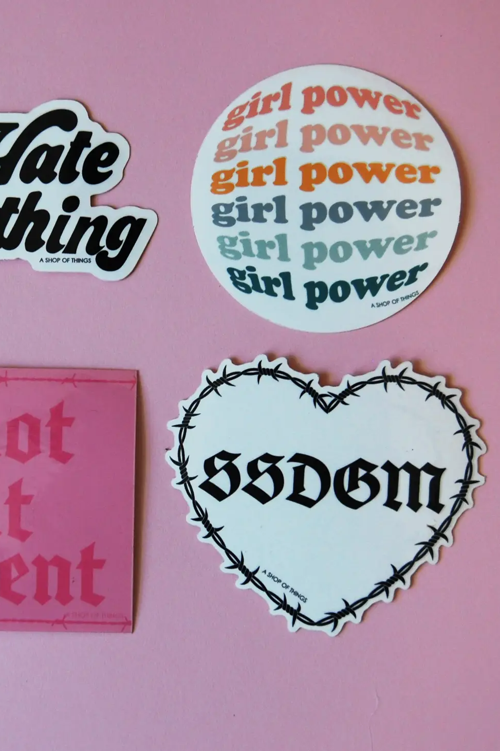 Girl Power Sticker