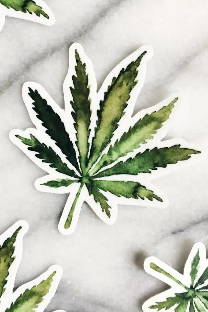 Cannabis Sticker