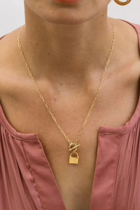 Padlock Necklace