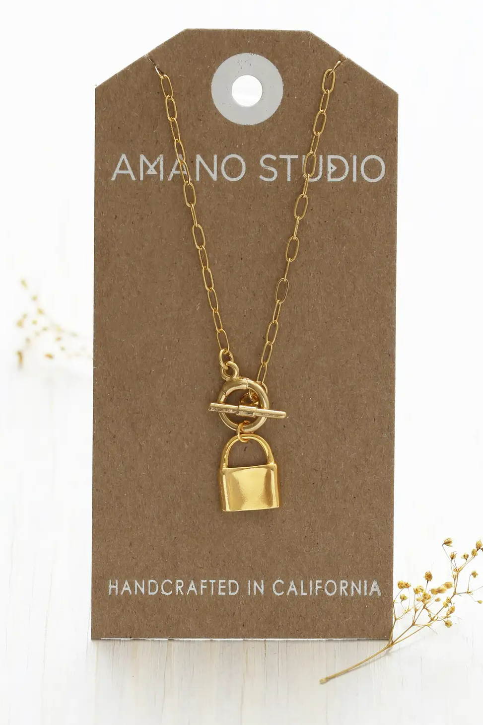 Padlock Necklace