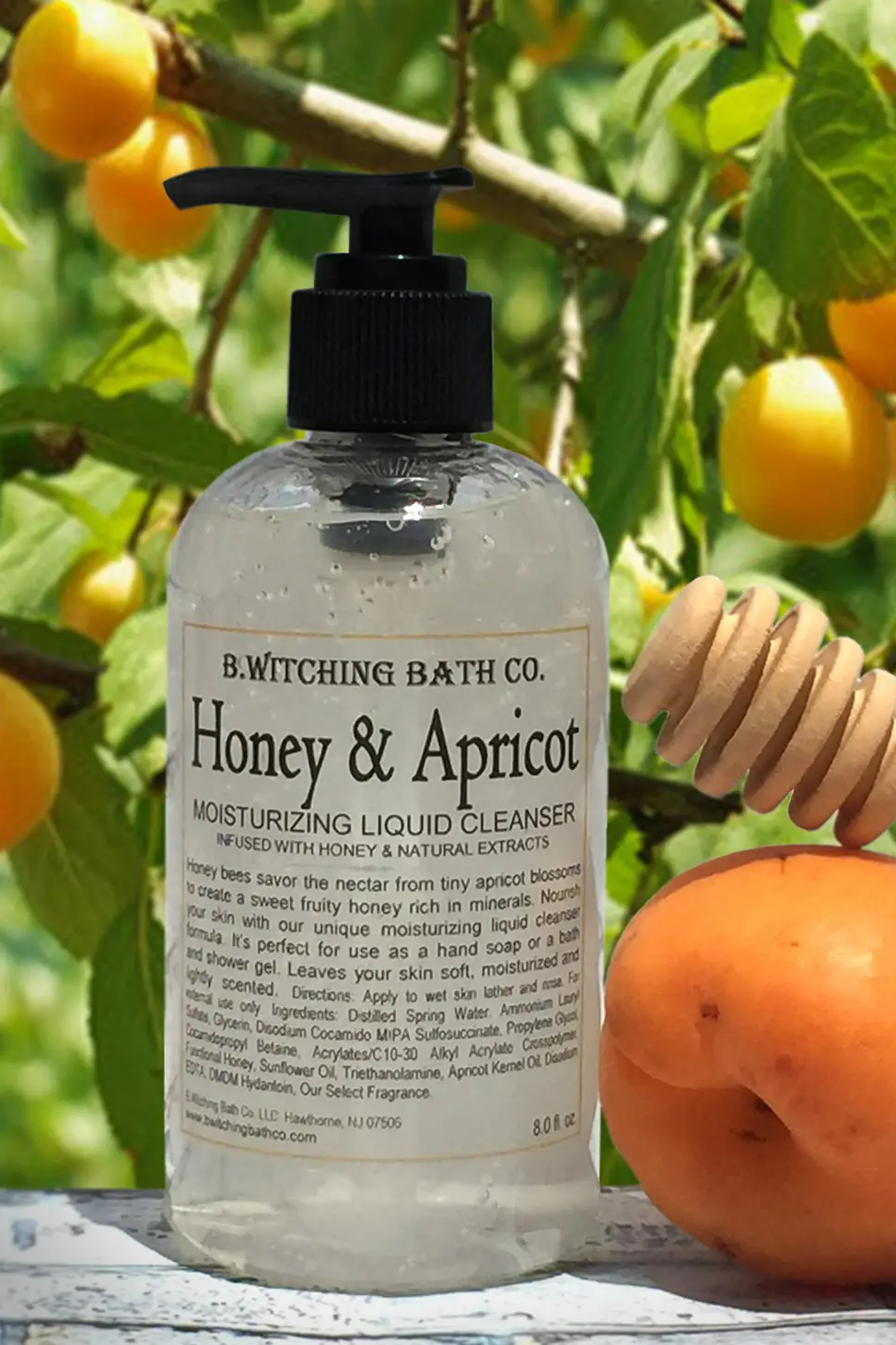 Honey& Apricot Moisturizing Liquid Cleansers 8oz