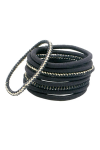 Thick Black Rubber Bands