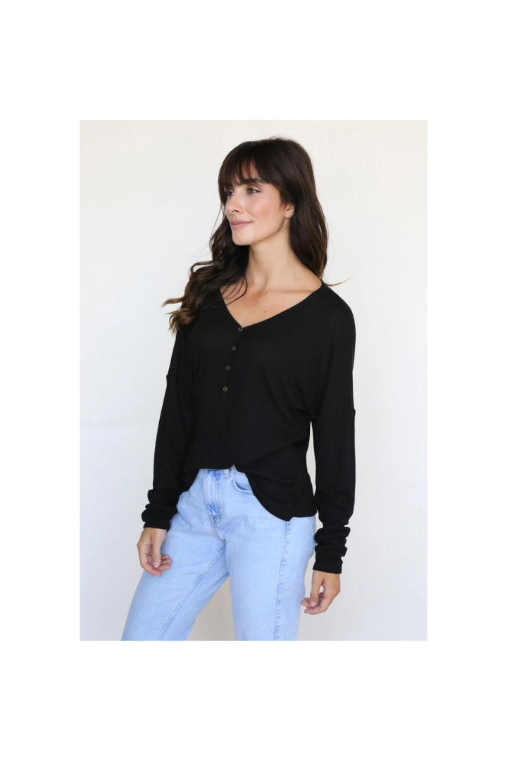 Berthe Top | Black