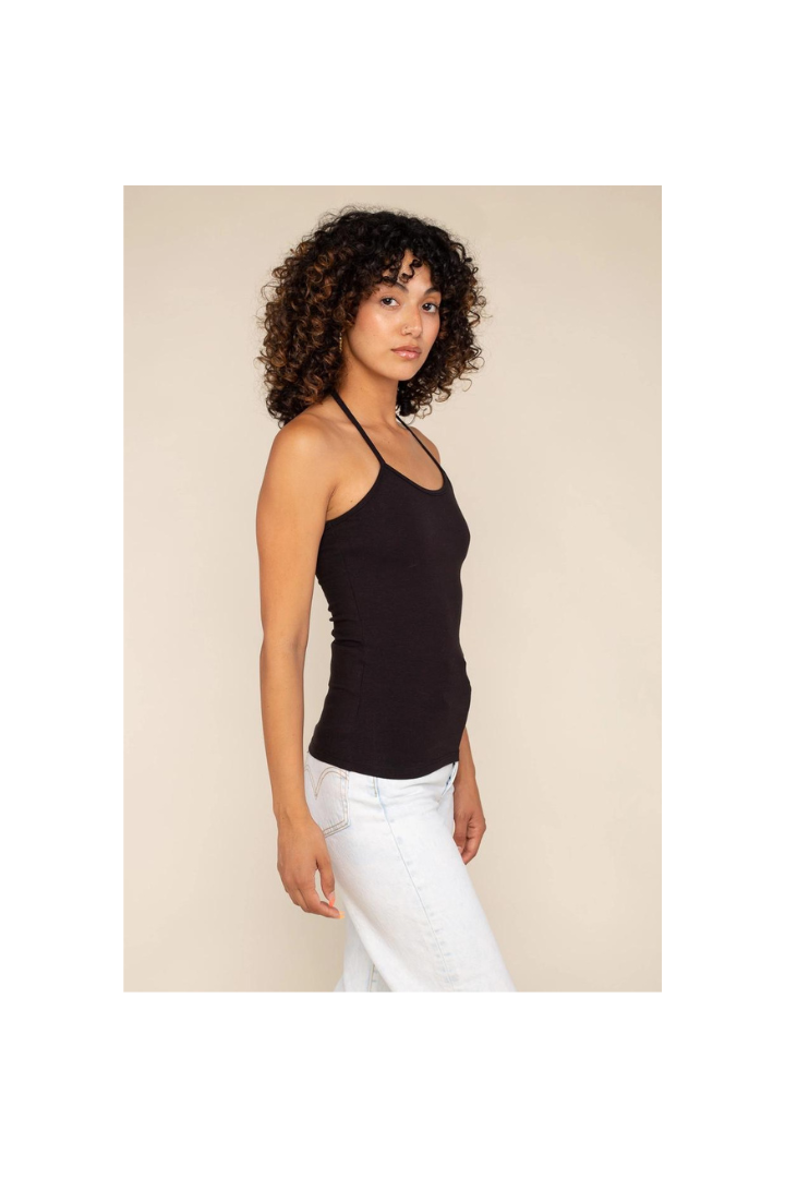 Halter Tank | Black