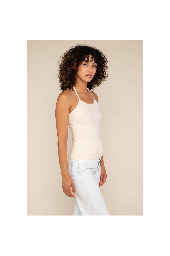 Halter Tank | Natural