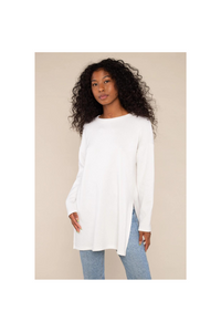 Gia Tunic Top | Ivory