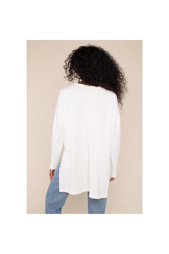 Gia Tunic Top | Ivory