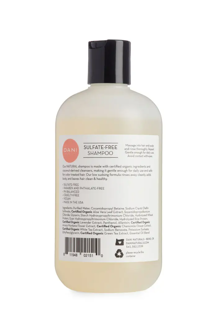 DANI Naturals Shampoo 12oz