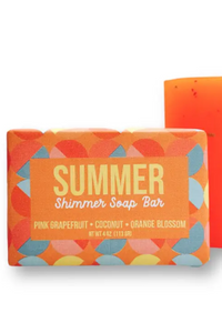 Seaside and Sunshine Shimmer Soap