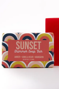 Seaside and Sunshine Shimmer Soap