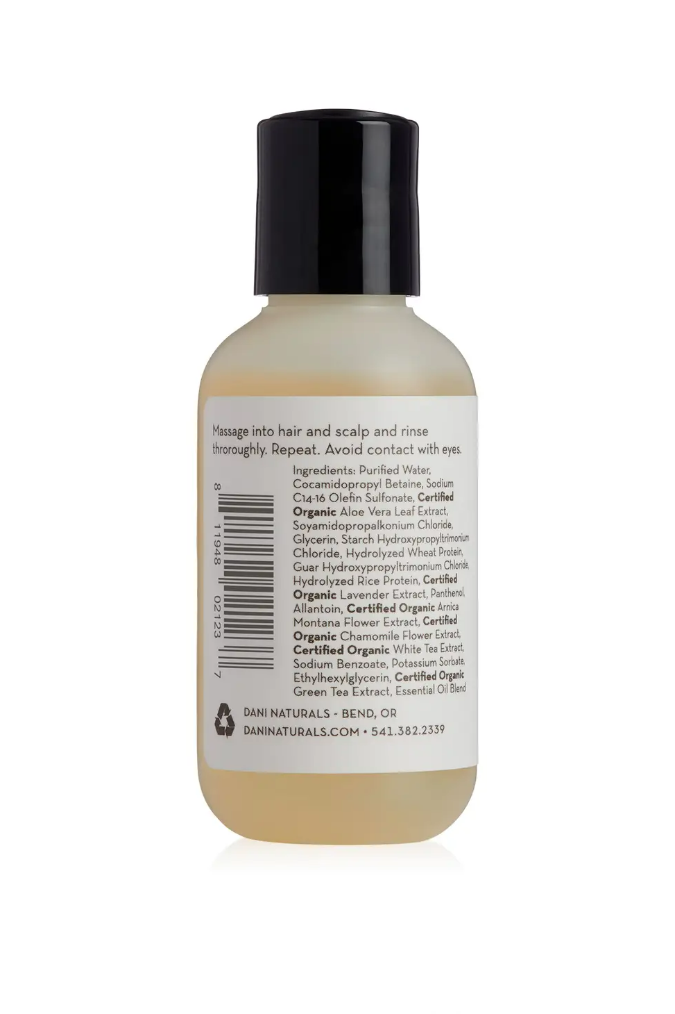 DANI Naturals Shampoo 2oz