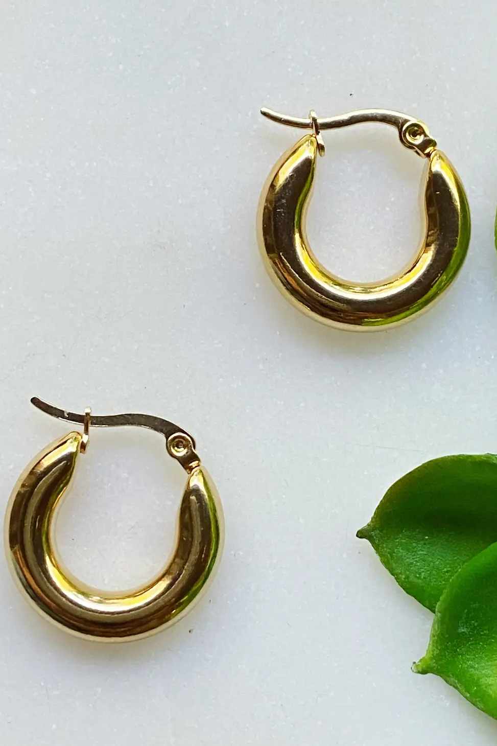 Sienna Huggie Hoop Earrings