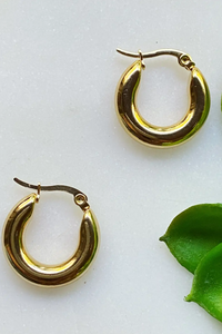 Sienna Huggie Hoop Earrings