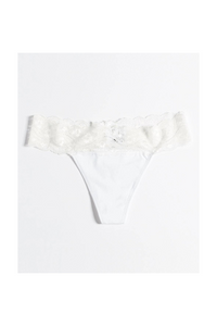 Women’s Lace-Waist Thong