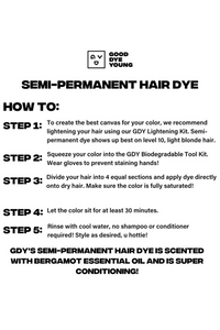 Lighter Daze Semi-Permanent Hair Dye