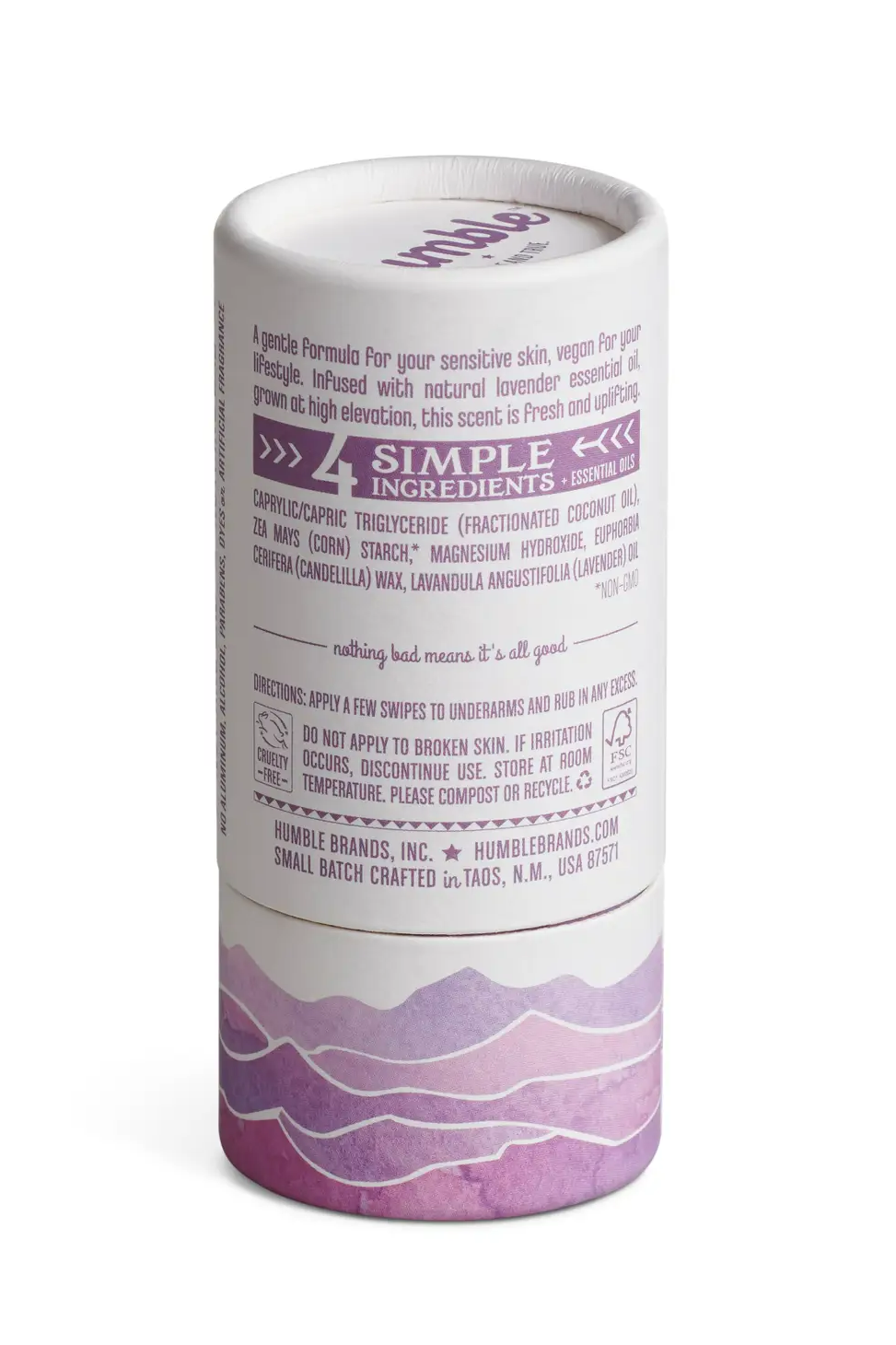 Aluminum -Free Deodorant | Plastic-Free