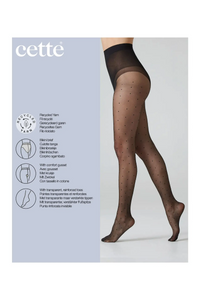 Polka Dot Recycled Sheer Tights