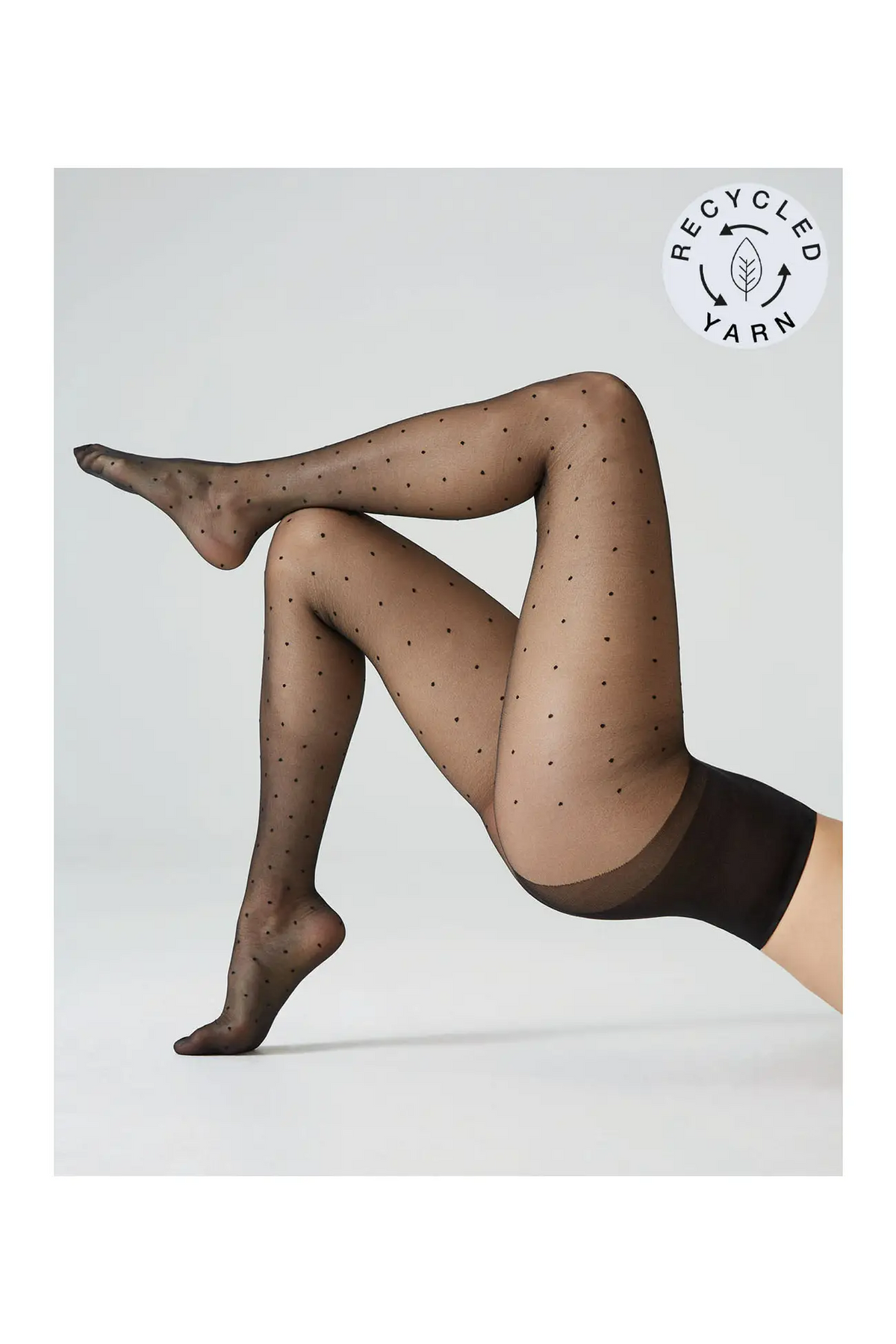 Polka Dot Recycled Sheer Tights