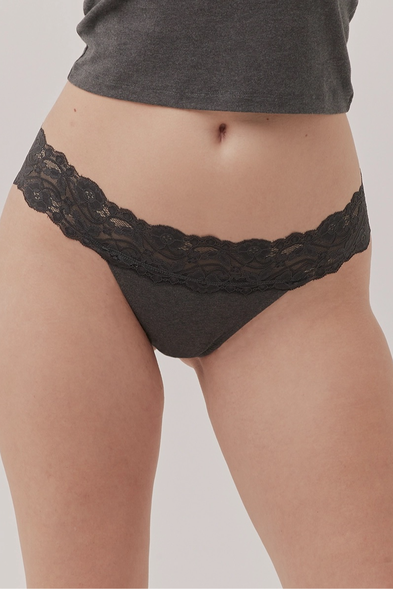 Women’s Lace-Waist Thong