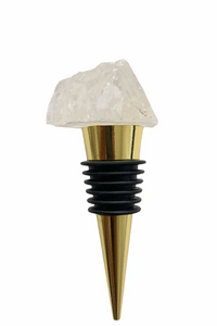 Raw Crystal Wine Stopper